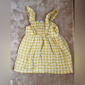 Zara Linen Dress 3-4Y